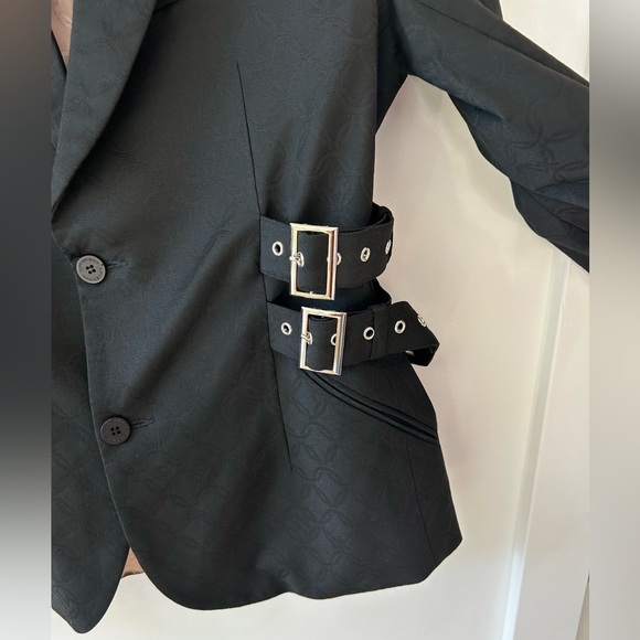 CHARLES JEFFREY LOVERBOY printed single-breasted Glasgow Blazer | Large | Unisex - Picture 12 of 15